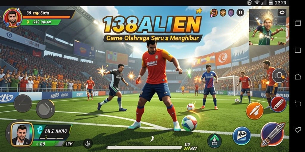 Tangkapan layar dari gameplay seru di 138ALIEN.