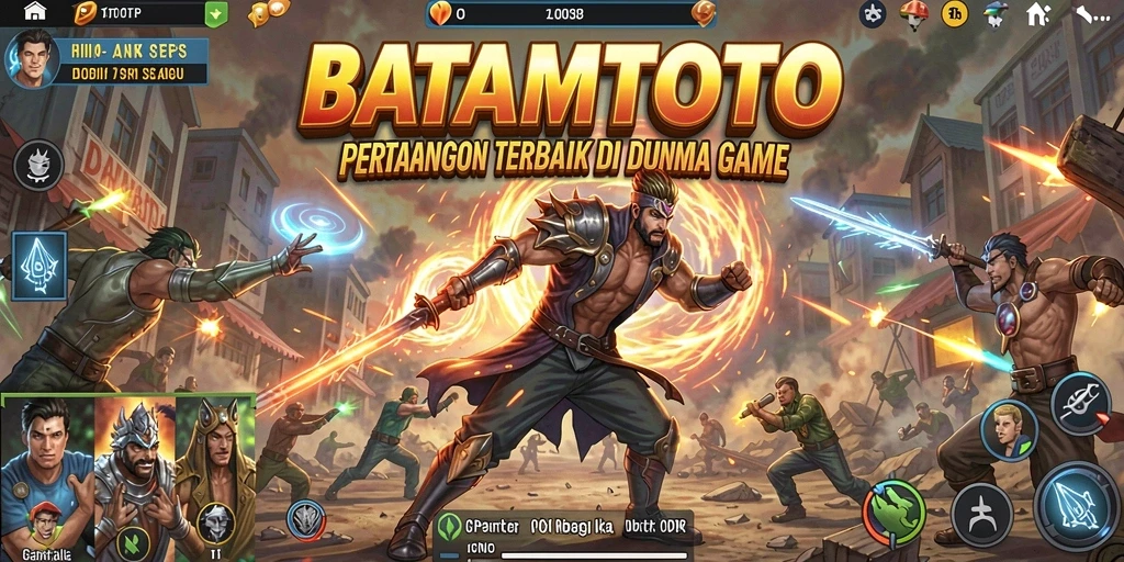 Tangkapan layar dari gameplay intens BATAMTOTO dalam pertarungan yang seru.