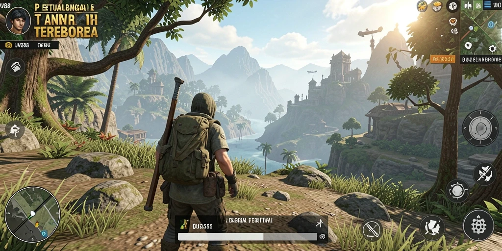 Tampilan gameplay seru dan mendalam di dunia terbuka JVS88.