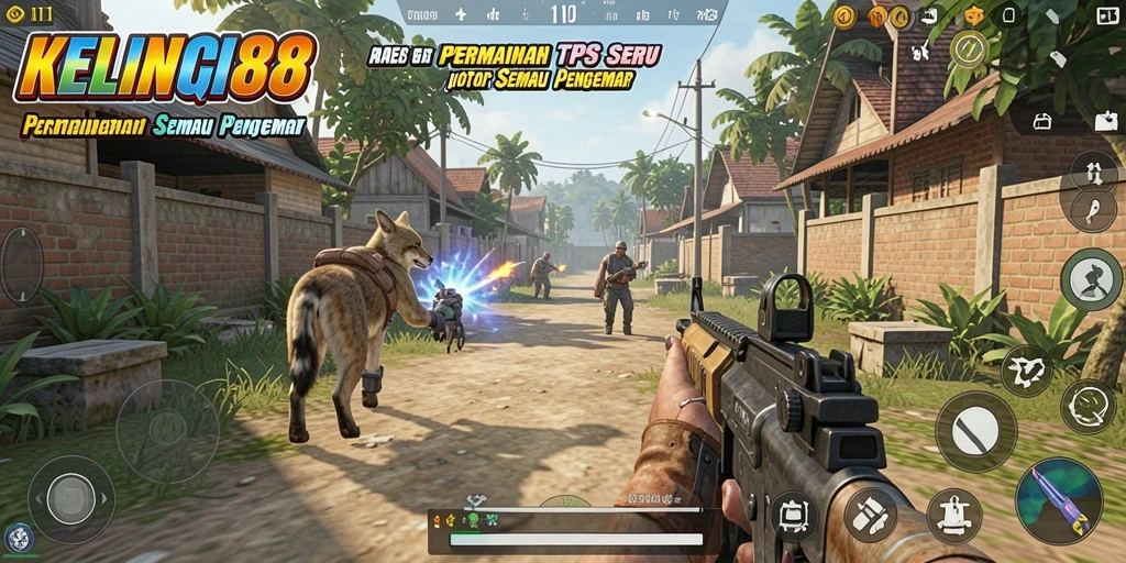 Tampilan gameplay KELINCI88 yang mendebarkan dalam TPS.