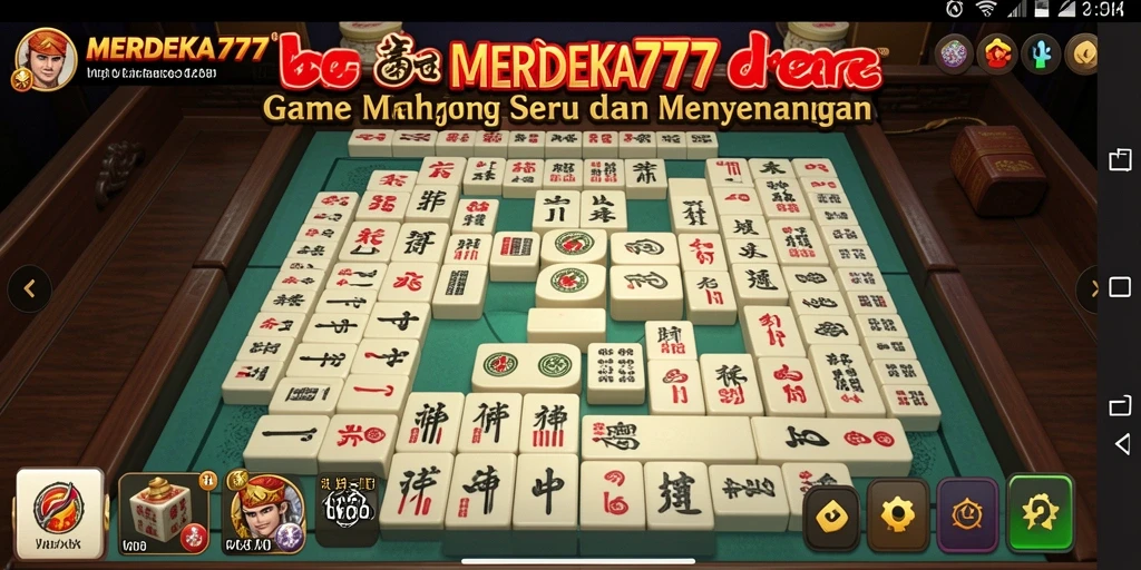 Tampilan gameplay MERDEKA777 yang menarik dan interaktif.