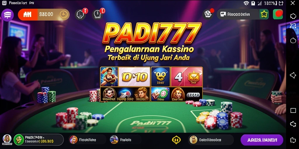 Tampilan memukau gameplay PADI777 yang mendebarkan.