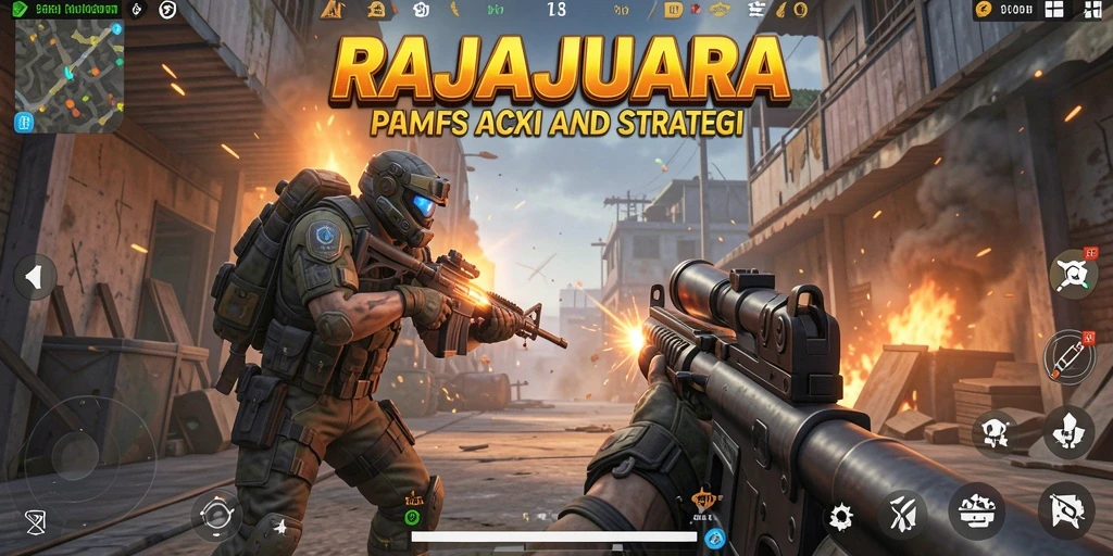 Tampilan gameplay seru dan menantang di RAJAJUARA.