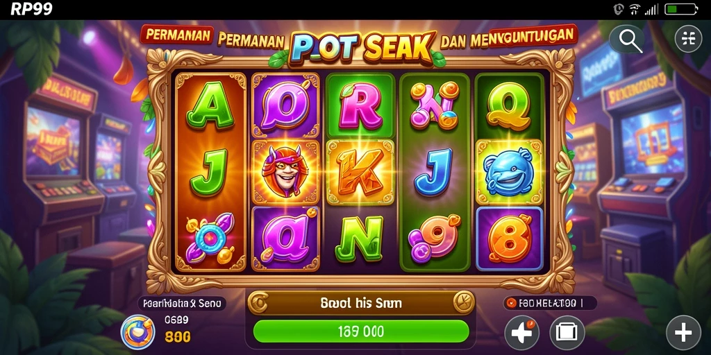 Screenshot gameplay RP99 menampilkan visual yang memukau dan fitur interaktif yang menarik.