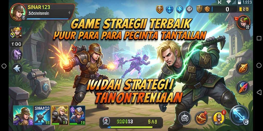 Tampilan gameplay SINAR123 yang menarik dan menantang.
